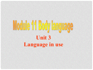 山東省茌平縣洪屯鎮(zhèn)中學七年級英語下冊 Moudle 11 Unit 3 Language in use課件 （新版）外研版