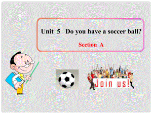 湖北省武汉市第六十三中学七年级英语上册 Unit 5 Do you have a soccer ball Section A课件3 （新版）人教新目标版