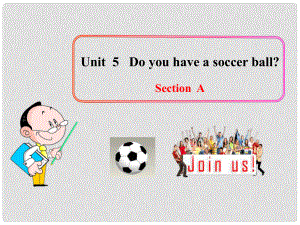 湖北省武漢市第六十三中學七年級英語上冊 Unit 5 Do you have a soccer ball Section A課件3 （新版）人教新目標版