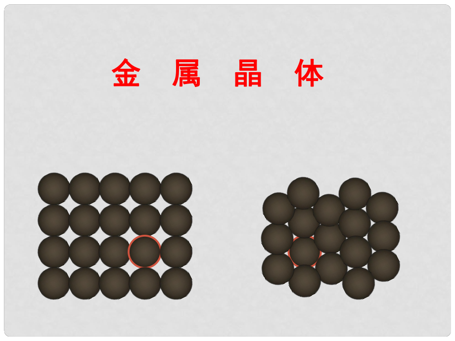 高中化學(xué) 32《金屬晶體與離子晶體》金屬晶體課件 魯科版選修3_第1頁(yè)