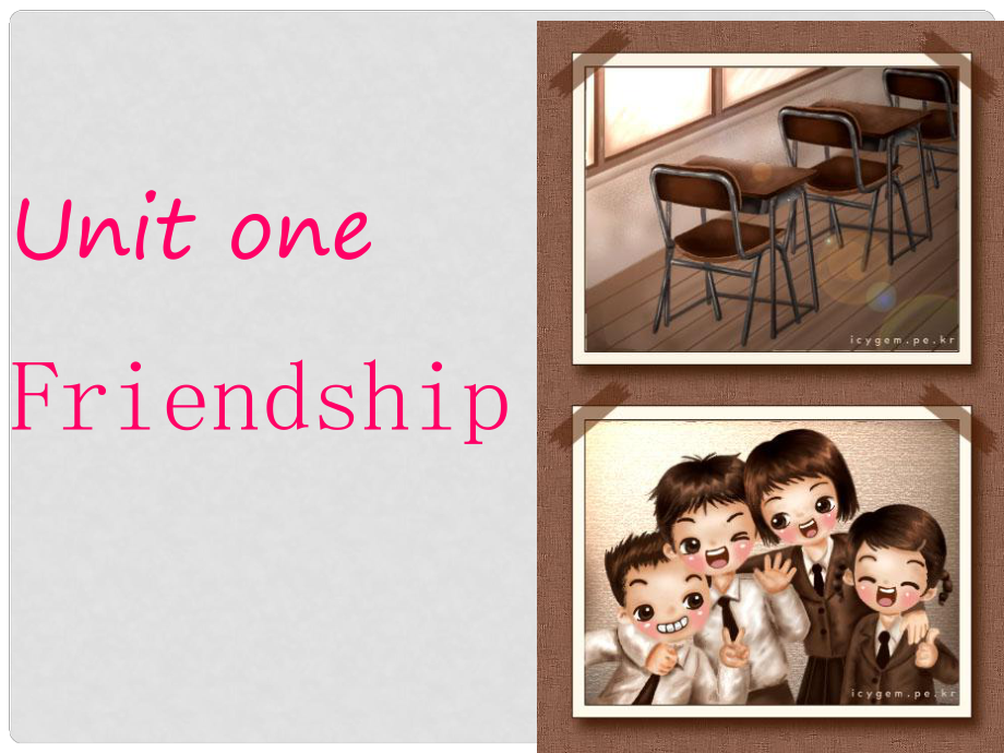 高中英語 Unit1《friendship》Reading comprehension課件 新人教版必修1_第1頁