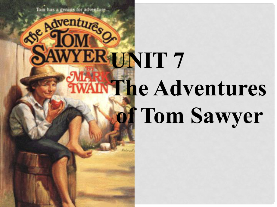 九年级英语上册 Unit 7 The Adventures of Tom Sawyer Period 5 Grammar 1课件 （新版）牛津深圳版_第1页
