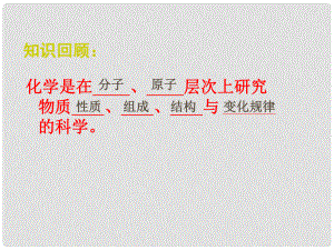 山東省高密市銀鷹文昌中學(xué)八年級(jí)化學(xué)全冊(cè) 3.1 分子和原子課件1 人教版五四制