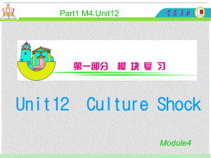 安徽省高中英語總復(fù)習(xí) M4Unit 12 Culture Shock課件 北師大版 新課標(biāo)