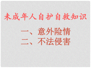 江西省蘆溪縣宣風(fēng)鎮(zhèn)中學(xué)八年級政治上冊 第5單元 第3節(jié) 第2框 依法實(shí)施自我保護(hù)課件 湘教版