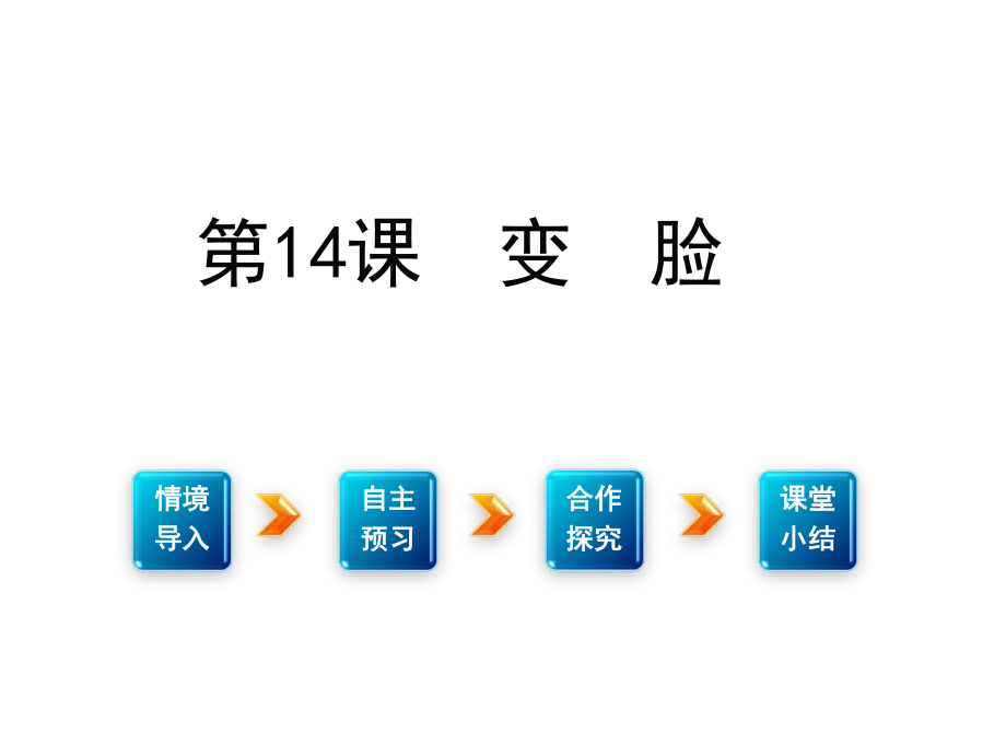 九年級(jí)語文下冊(cè) 第四單元 領(lǐng)略藝術(shù)魅力 14《變臉》課件 （新版）新人教版_第1頁