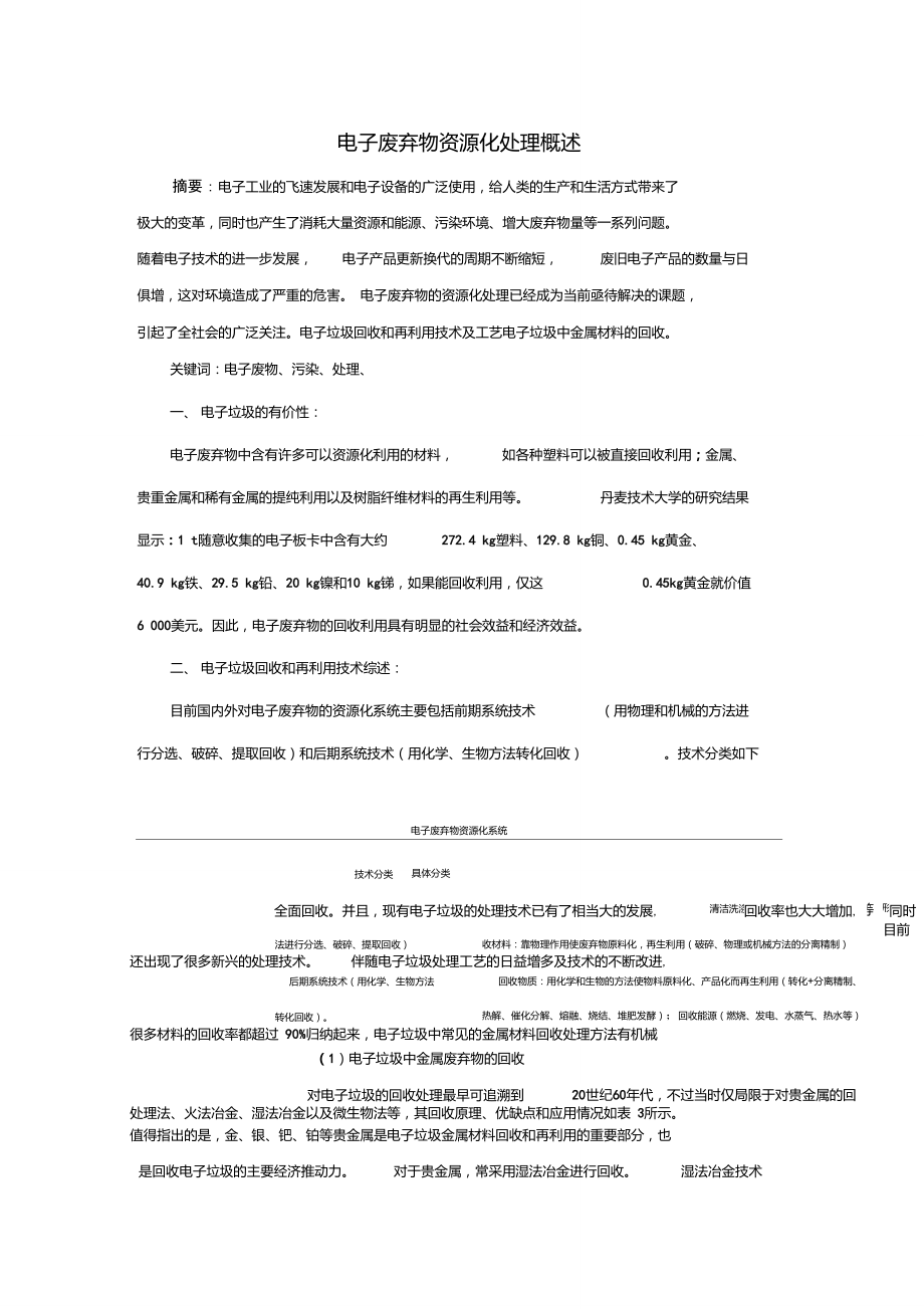 电子废弃物资源化处理_第1页