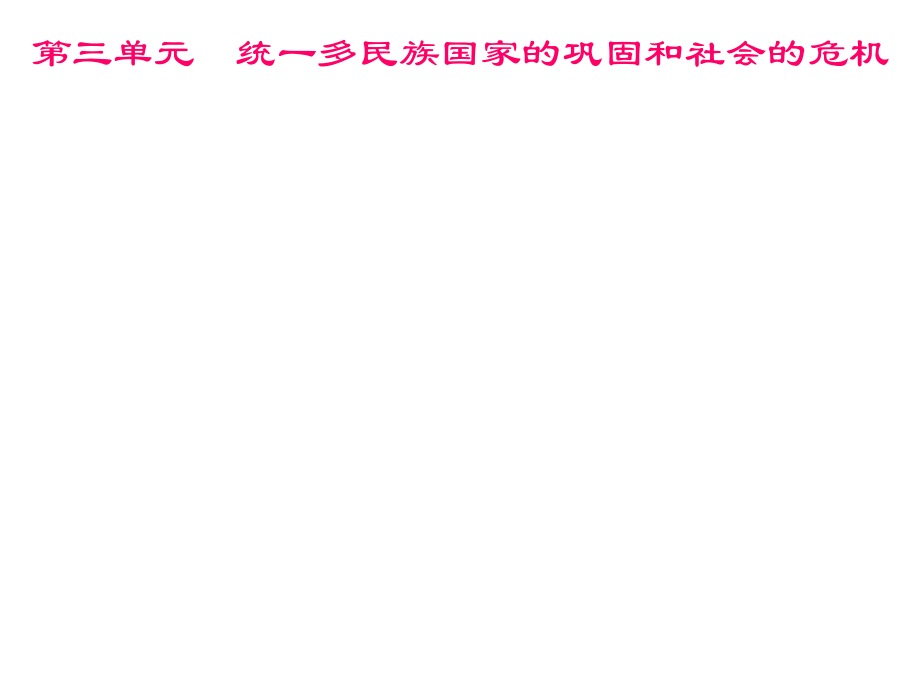 七年級歷史下冊 第三單元 第16課 明朝君權的加強課件1 魯教版_第1頁