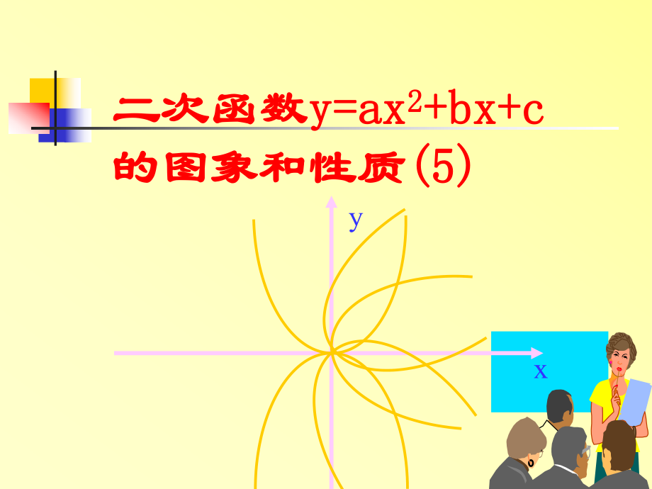 ppt课件人教新课标初中数学九年级下二次函数图和性质5_第1页