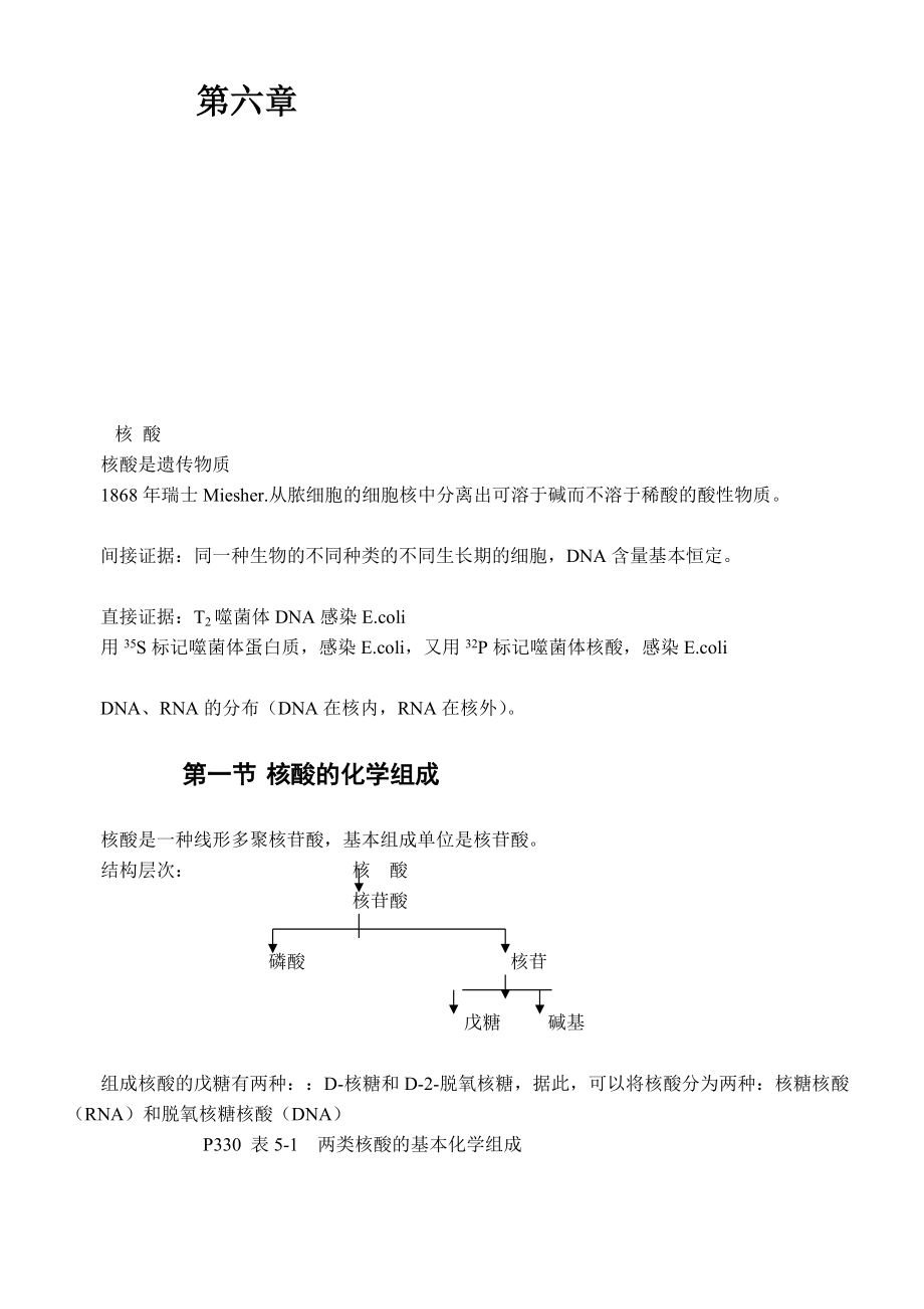 第六章核酸_第1页