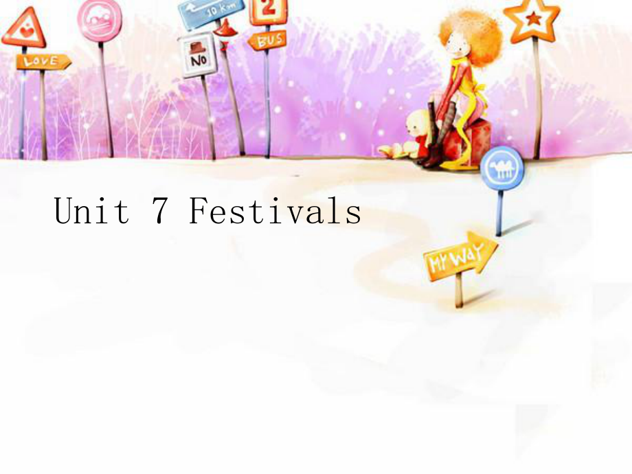 人教版(新起點(diǎn)二上Unit 7 Festivalsppt課件_第1頁