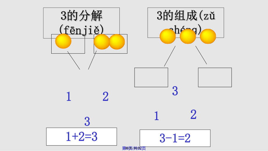 以内数的分解组成及应用实用教案