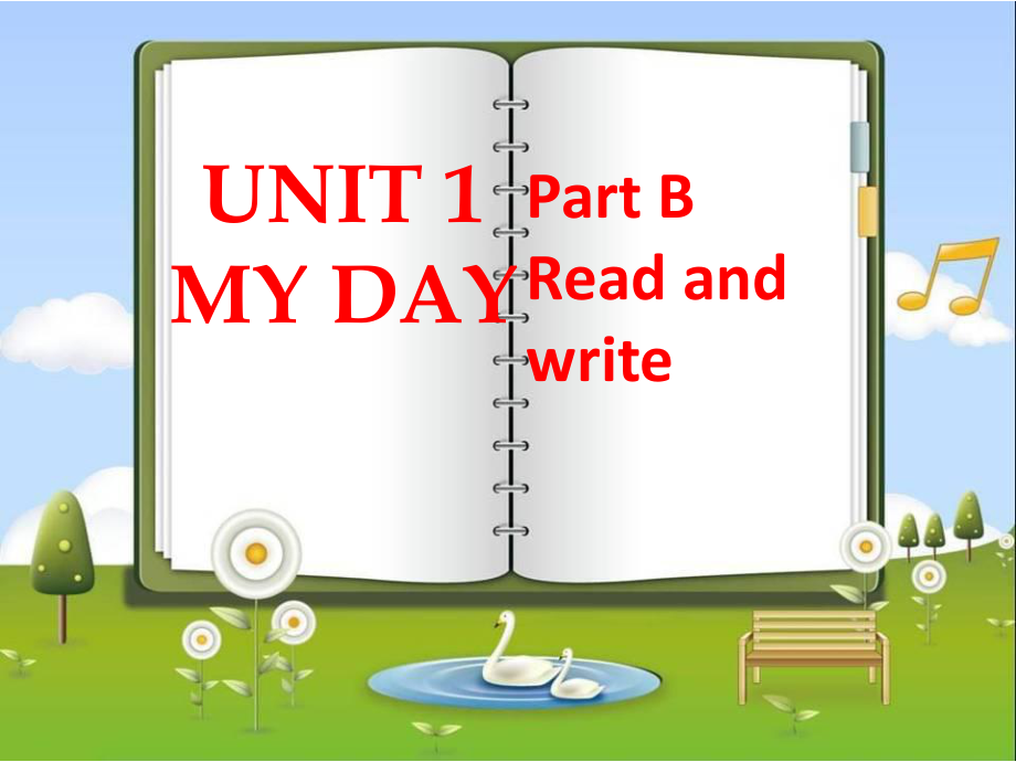 五年級英語下冊 Unit 1《My day》課件2 人教PEP版_第1頁