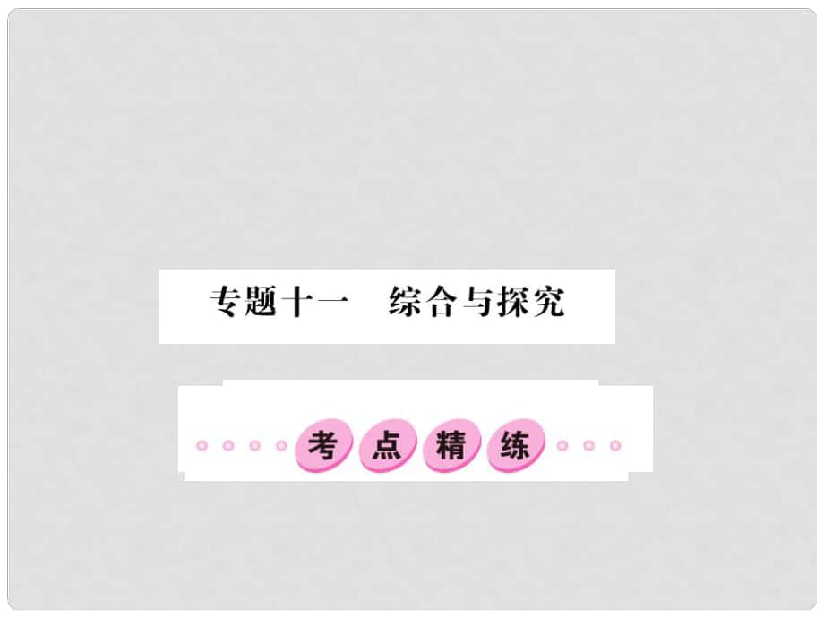 中考語文總復(fù)習(xí) 專題十一 綜合與探究 考點(diǎn)精煉課件3 語文版_第1頁