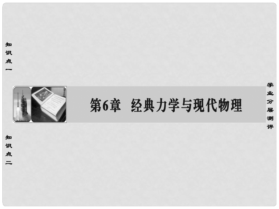 高中物理 第6章 經(jīng)典力學與現(xiàn)代物理 6.1 經(jīng)典力學的巨大成就和局限性課件 滬科版必修2_第1頁