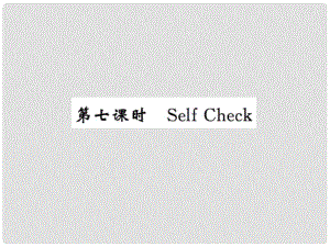 課時(shí)奪冠九年級(jí)英語(yǔ)全冊(cè) Unit 1 How can we become good learners（第7課時(shí)）課件 （新版）人教新目標(biāo)版