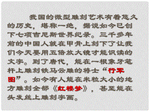 湖南省長沙大學附屬中學八年級語文上冊 第23課《核舟記》課件 新人教版