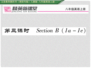 八年級(jí)英語(yǔ)上冊(cè) Unit 2 How often do you exercise（第3課時(shí)）Section B（1a1e）課件 （新版）人教新目標(biāo)版1