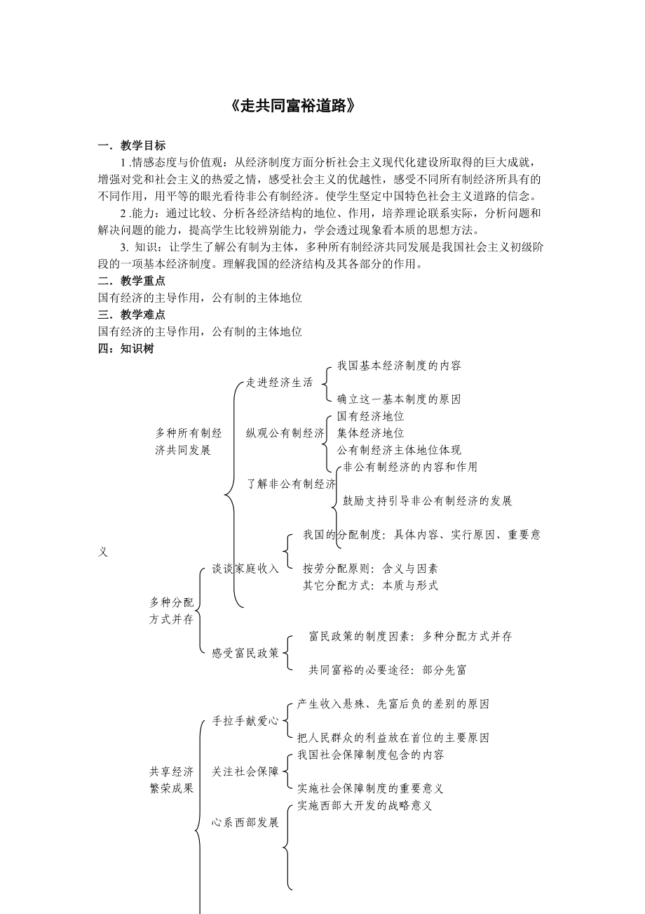 第十課《走向共同富裕》_第1頁(yè)