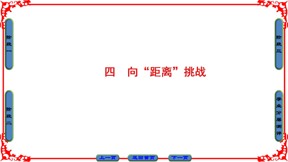 高中歷史 專題7 近代以來科學(xué)技術(shù)的輝煌 4 向“距離”挑戰(zhàn)課件 人民版必修3_第1頁