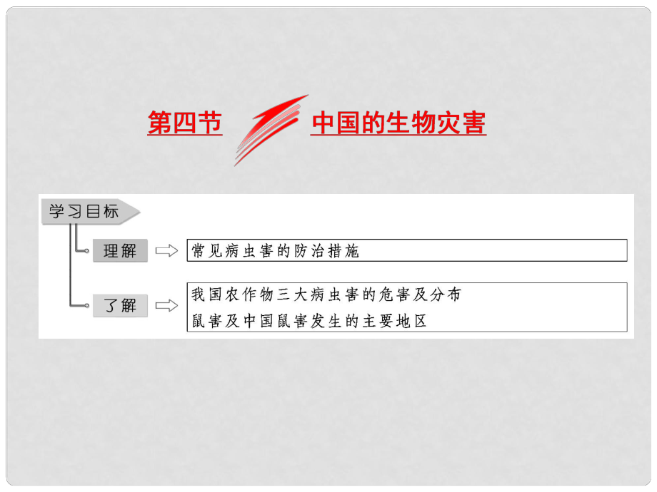高中地理 第二章 中國(guó)的主要自然災(zāi)害 第四節(jié) 中國(guó)的生物災(zāi)害課件 中圖版選修5_第1頁(yè)