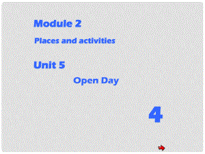 六年級英語上冊 Unit 5 Open Day課件2 牛津上海版（一起）