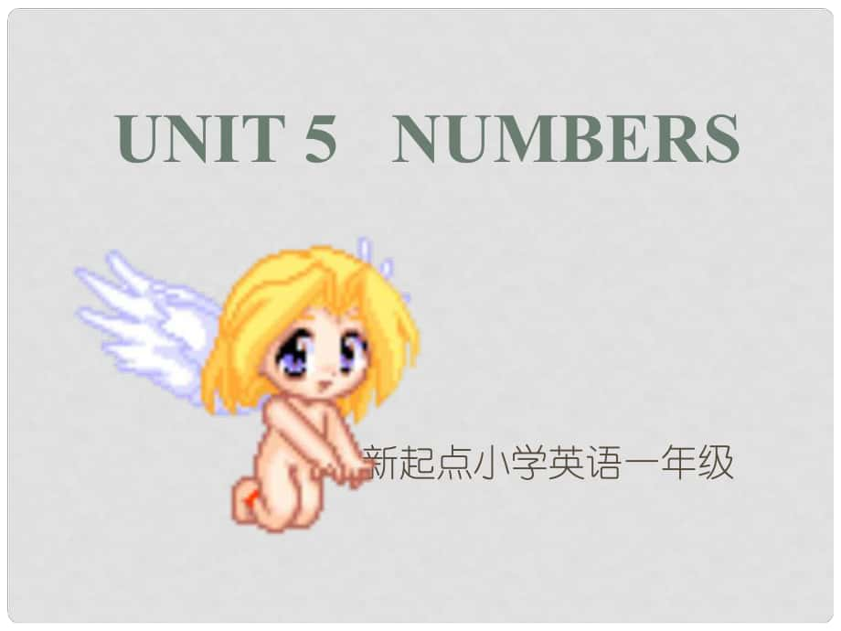 一年級英語上冊 Unit 5 Numbers課件 人教新起點_第1頁