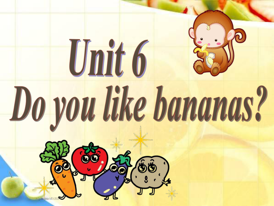 七年級(jí)英語上冊(cè) Unit 6 Do you like bananas（第3課時(shí)）Section B（1a1e）課件 （新版）人教新目標(biāo)版_第1頁