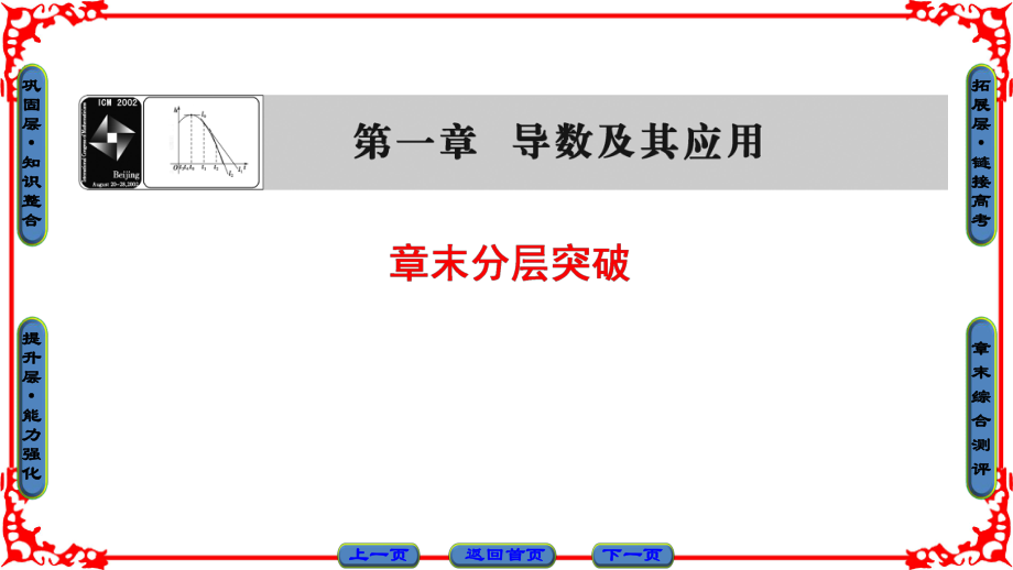 高中數(shù)學(xué) 第一章 導(dǎo)數(shù)及其應(yīng)用章末分層突破課件 新人教B版選修22_第1頁