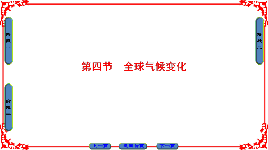 高中地理 第2章 地球上的大氣 第4節(jié) 全球氣候變化課件 新人教版必修1_第1頁