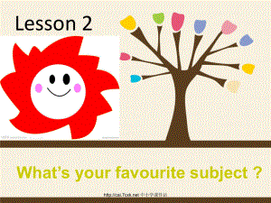 四年級(jí)英語上冊(cè) Unit 1 Lesson 2 What’s your favourite subjects課件 魯科版