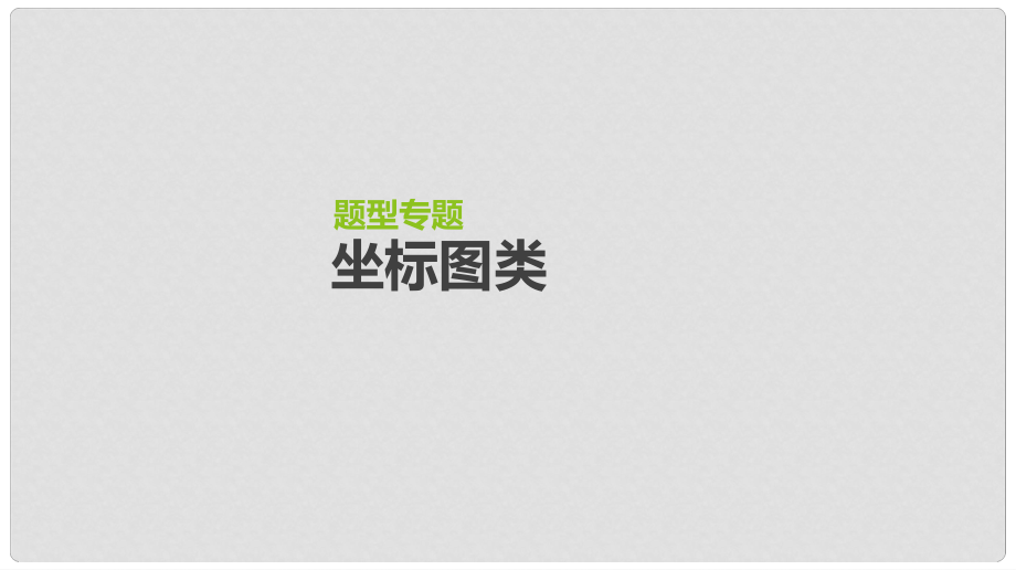 高考生物一輪復習（基礎知識鞏固+考點互動探究+考例考法直擊+教師備用習題）題型專題3 坐標圖類課件_第1頁