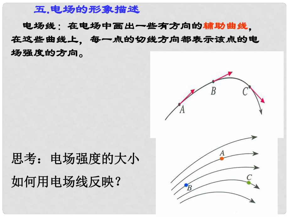 廣東省廣州市高中物理 第一章 電場 第三節(jié) 電場強(qiáng)度（2）課件 粵教版選修31_第1頁