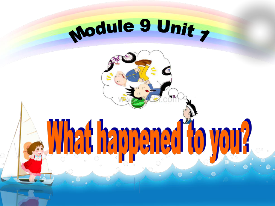 外研版一起上Module 9Unit 1 What happened to you headppt课件2_第1页
