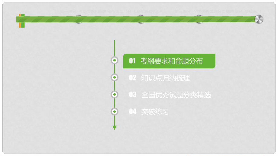 中考突破中考化学复习 第五部分 实验与科学探究 第十七章 常用仪器及基本操作课件_第1页