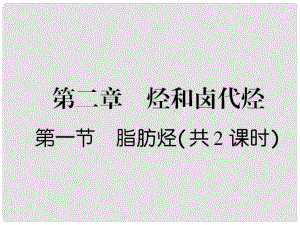 高考化學(xué) 9 烷烴和烯烴 烯烴的順反異構(gòu)課后強化作業(yè)課件 新人教版