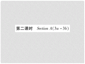 九年級英語全冊 Unit 13 We’re trying to save the earth（第2課時）Section A（3a3c）作業(yè)課件 （新版）人教新目標版