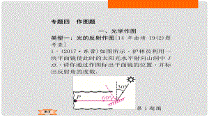 中考物理總復(fù)習(xí) 專題突破4 作圖題課件