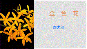 河北省南宮市七年級(jí)語(yǔ)文上冊(cè) 7 金色花課件 新人教版