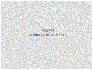 九年級(jí)英語全冊(cè) Unit 2 I think that mooncakes are delicious（第4課時(shí)）Section B2（3aSelf Check）習(xí)題課件 （新版）人教新目標(biāo)版