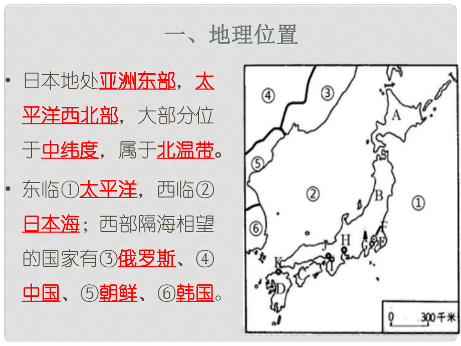 七年級(jí)地理下冊(cè) 第八章 第一節(jié) 日本復(fù)習(xí)課件 （新版）商務(wù)星球版_第1頁