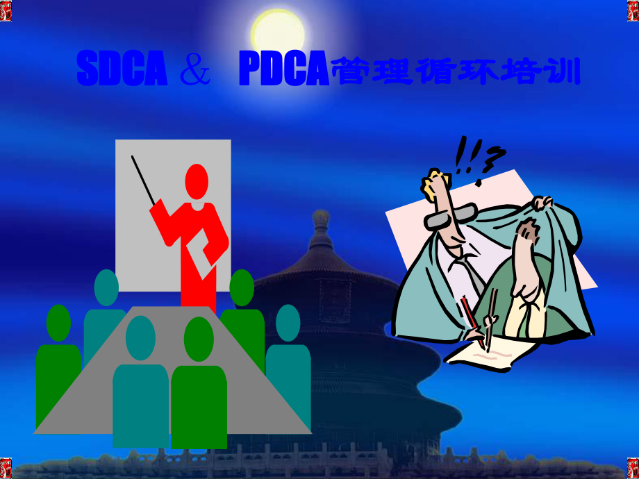 pdca管理循环培训ppt课件_第1页
