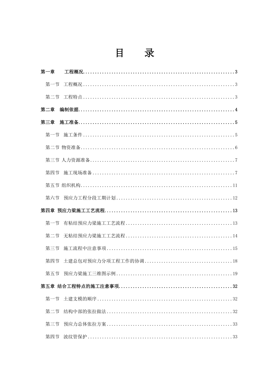 上海某多层框架结构厂房扩建工程预应力施工专项方案(附示意图)_第1页