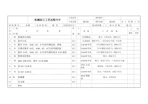 輸出軸機(jī)械加工工藝過程卡片