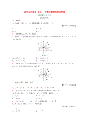 高中數(shù)學(xué) 第二章 基本初等函數(shù)Ⅰ2.1 指數(shù)函數(shù) 2.1.2 指數(shù)函數(shù)及其性質(zhì) 第1課時(shí) 指數(shù)函數(shù)的圖象及性質(zhì)課時(shí)分層作業(yè)15 新人教A版必修1