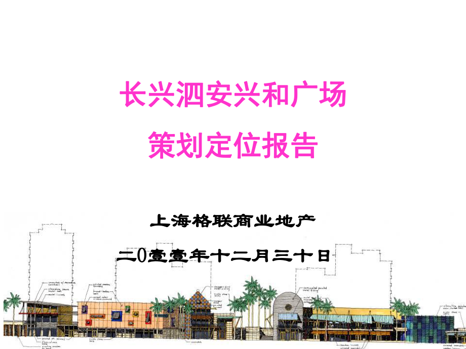 12月30日湖州市长兴泗安兴和广场策划定位报告_第1页