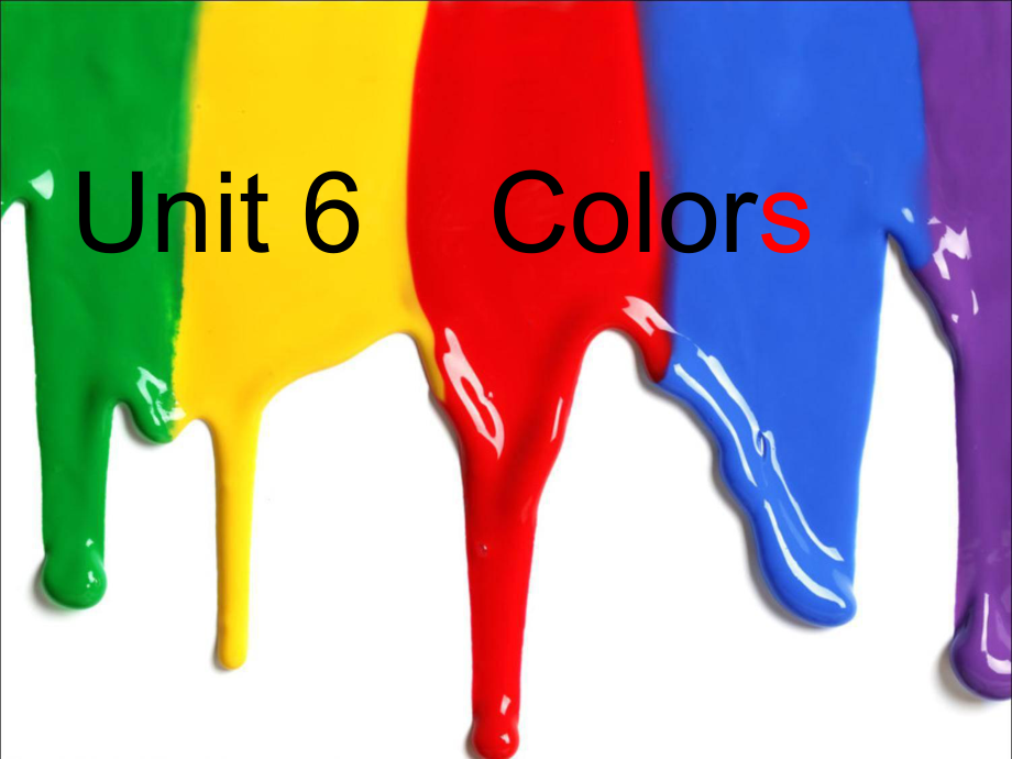 三年級(jí)上冊(cè)英語課件－Unit 6 Colors｜閩教版 (共37張PPT)教學(xué)文檔_第1頁