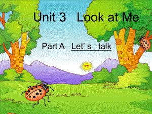 三年級上冊英語課件Unit3 A Let39;s talk人教PEP