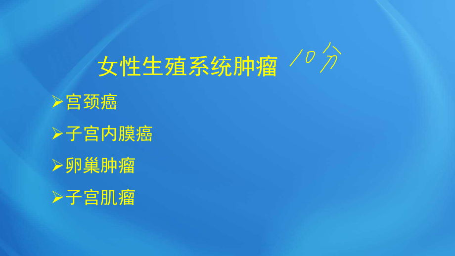 國(guó)家臨床執(zhí)業(yè)醫(yī)師考試《女性生殖系統(tǒng)》第十五單元_女性生殖系統(tǒng)腫瘤_第1頁(yè)