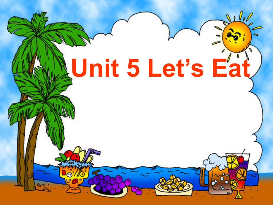 三年级上册英语课件－Unit5 Let39;s eat! 第一课时 ｜人教PEP(共25张PPT)_第1页
